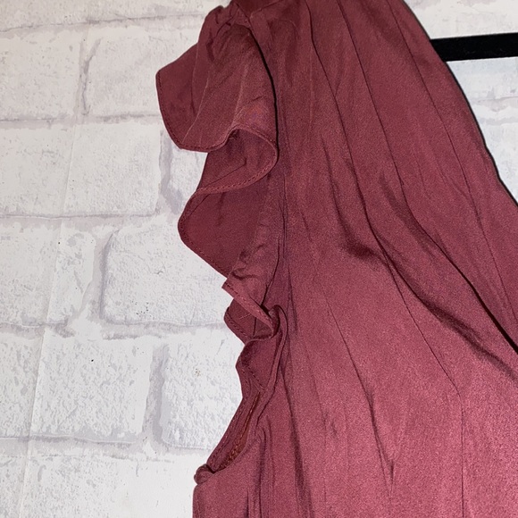 Azazie Santorini Desert Rose Dress Size A12 - Picture 10 of 14